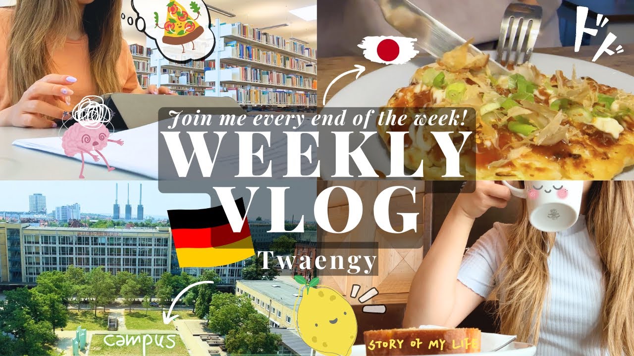 Living Alone in Germany: Fitness, study at university campus, cooking, student life 📚 | VLOG