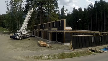 Townhome Timelapse | StokedLiving "WOLFPACK" built by Paradigm Building Solutions