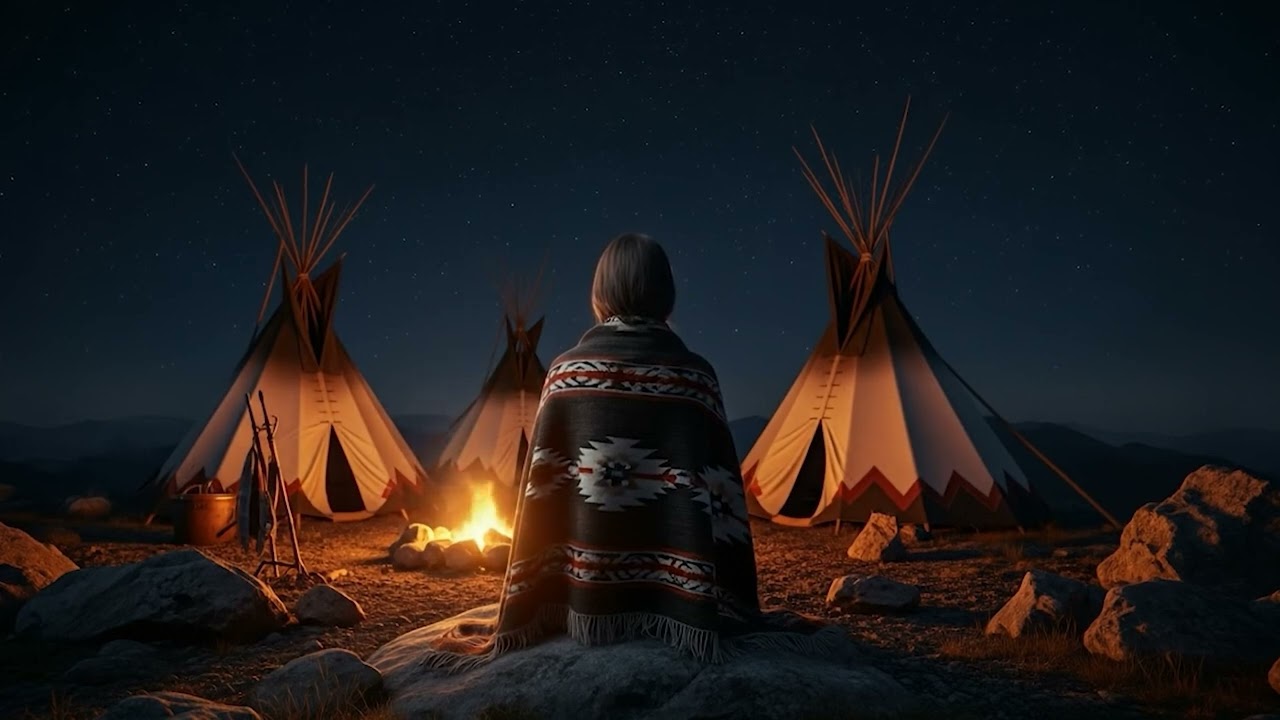 Native American Flute & Night Sounds for Deep Sleep | Calming Music for Meditation & Stress Relief