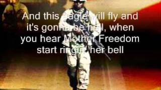 Courtesy Of The Red White And Blue Toby Keith With Lyrics On Screen Youtube