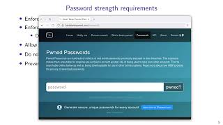 Web Security: 10. Authentication and session management