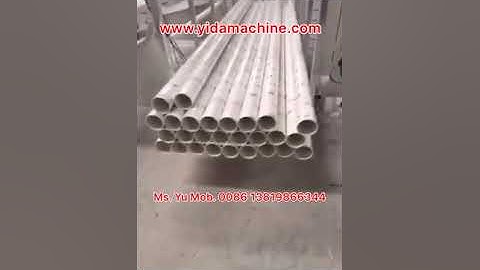 PVC pipe automatic loading machine. EMAIL: yu@yidamachine.com