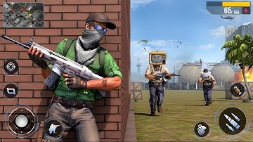 Real Commando Shooting Games Offline - Commando Strike Games _ Android Gameplay