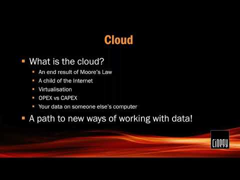 Innovative Transformation: Cinegy, the Cloud and AI - video from Cinegy