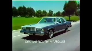 1979 Lincoln Mercury Line-Up Commercial