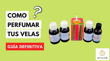 ¿Cómo dar aroma a las velas?