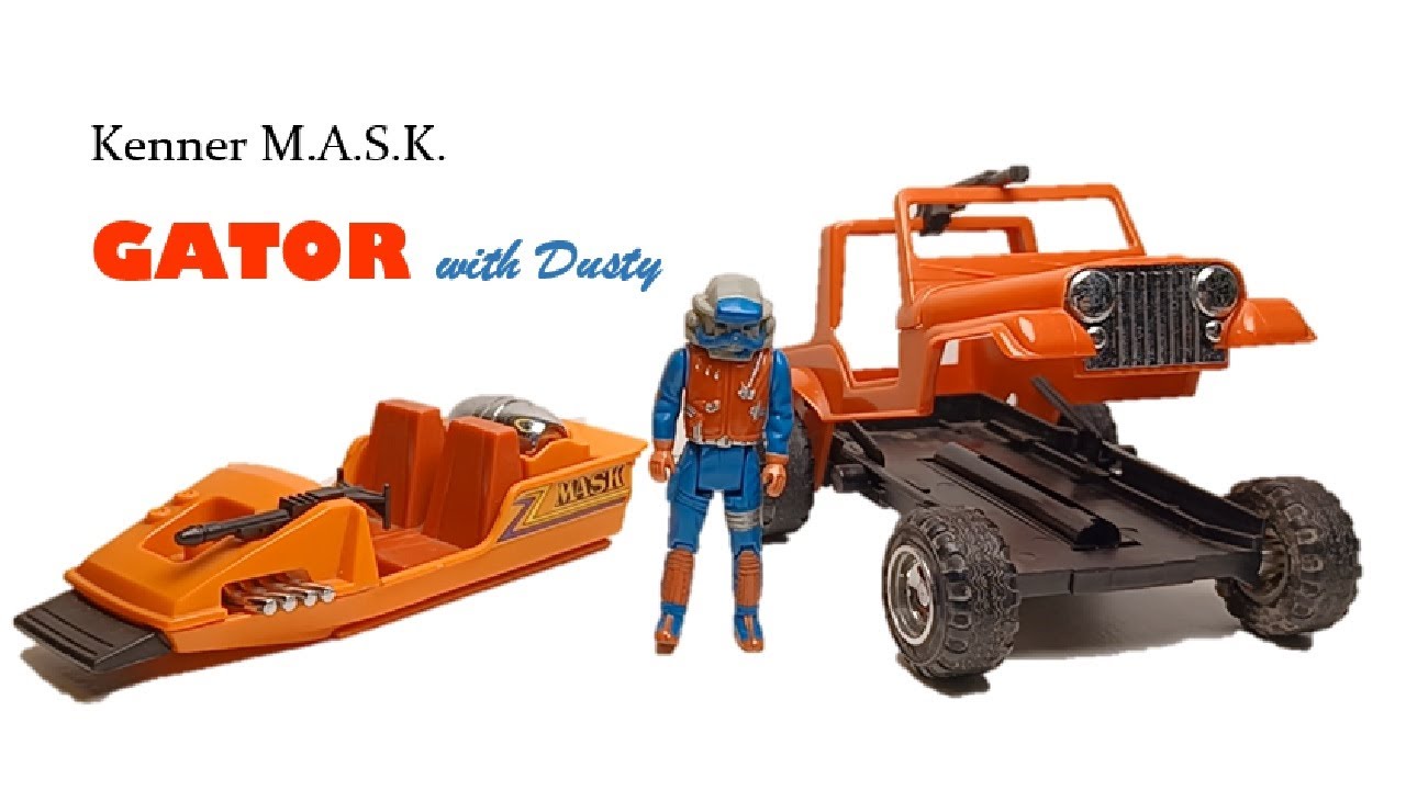 Kenner M.A.S.K. Toy Reviews Gator and Dusty Hayes