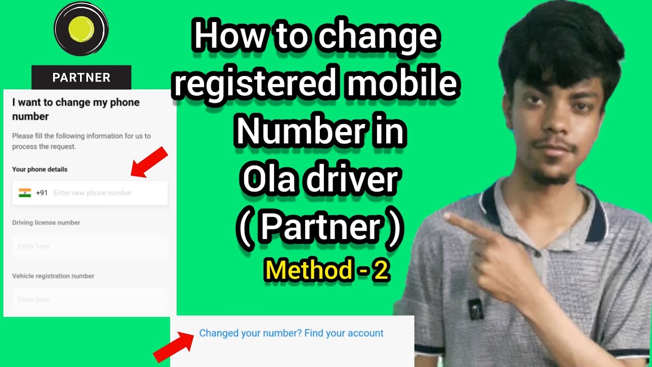 How To Change Number in Ola Driver? Ola me mobile number kaise change