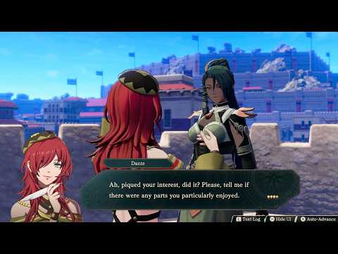 Dante & Nydine Support Conversations | Fire Emblem: Fortune's Weave