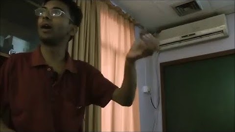 FTAG-XI: Day 4, Seminar 2: Non-singular spacetimes with horizons - Sandipan Sengupta