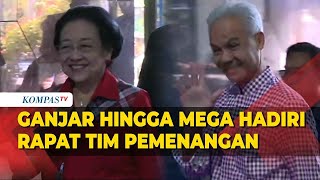 Momen Ganjar, Arsjad, hingga Megawati Hadir di Rapat Tim Pemenangan Nasional
