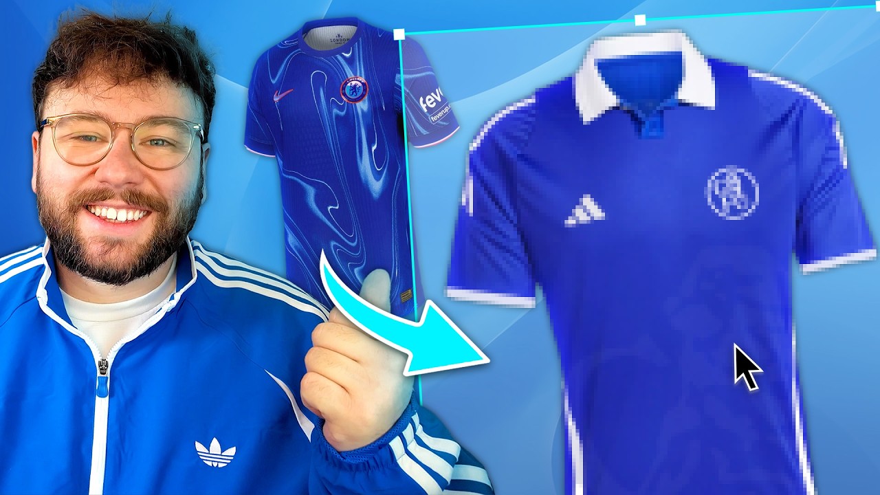 Re-designing the Chelsea Kits - YouTube