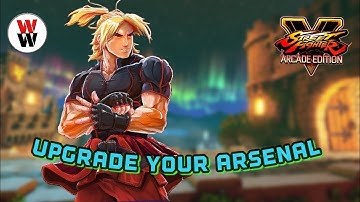 SFVAE Ken VTrigger 2 combos and set ups