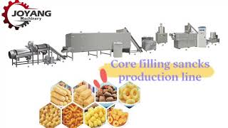 Puffed Snacks Core Filling Snacks Production Line