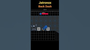 Jatronox - New Back Dash Feature #gamedev #games #unity #indiedev #indiegame #2d #shorts