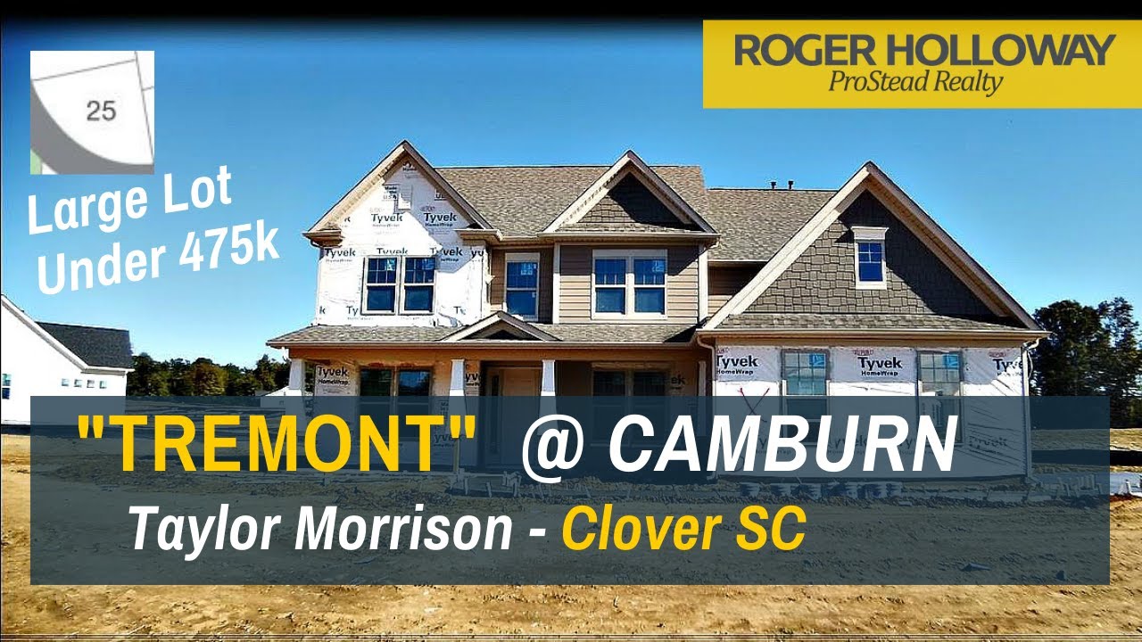 TREMONT in Camburn [Taylor Morrison New Homes in Clover SC] YouTube