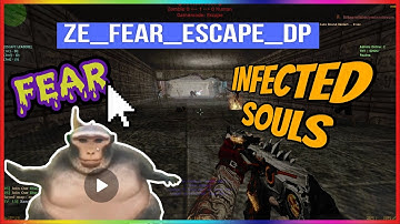 Counter-Strike: Zombie Escape Mod - ze_fear_escape_dp on Infected Souls
