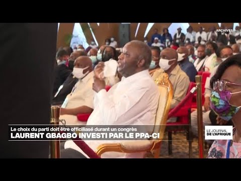 Laurent Gbagbo investi par son parti le PPA Ci pour la prsidentielle de 2025  FRANCE 24