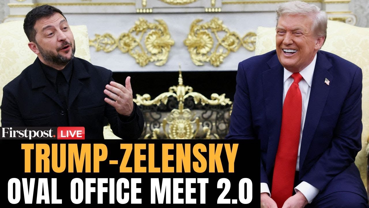 Trump Zelensky Meeting LIVE: Trump, Zelensky Meet in White House Oval Office | Russia Ukraine War
