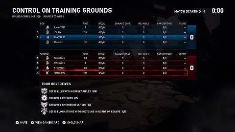 Gears 5 - Control Against Sweaty 4 Stack