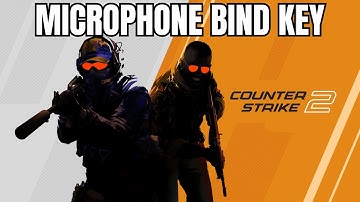 How to Turn ON / OFF Press to Use Microphone Function in CS2 - Bind Mic Key in Counter-Strike 2 #cs2