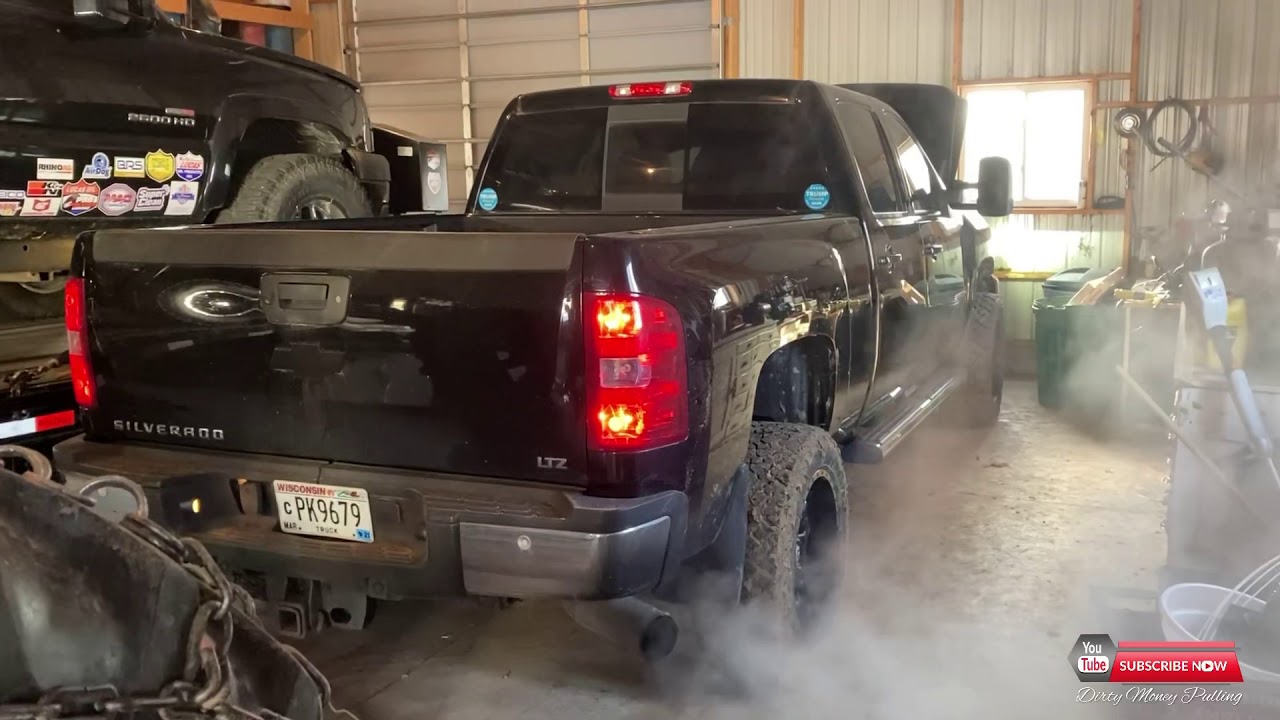 LML Duramax first start in a month high idle with 68mm VGT Turbo 9