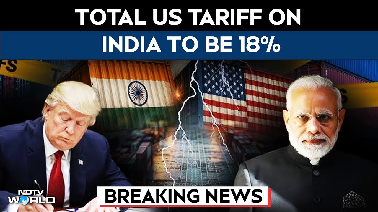 India US Trade Deal News LIVE | India-US News | Trump Cuts Tariffs On ...