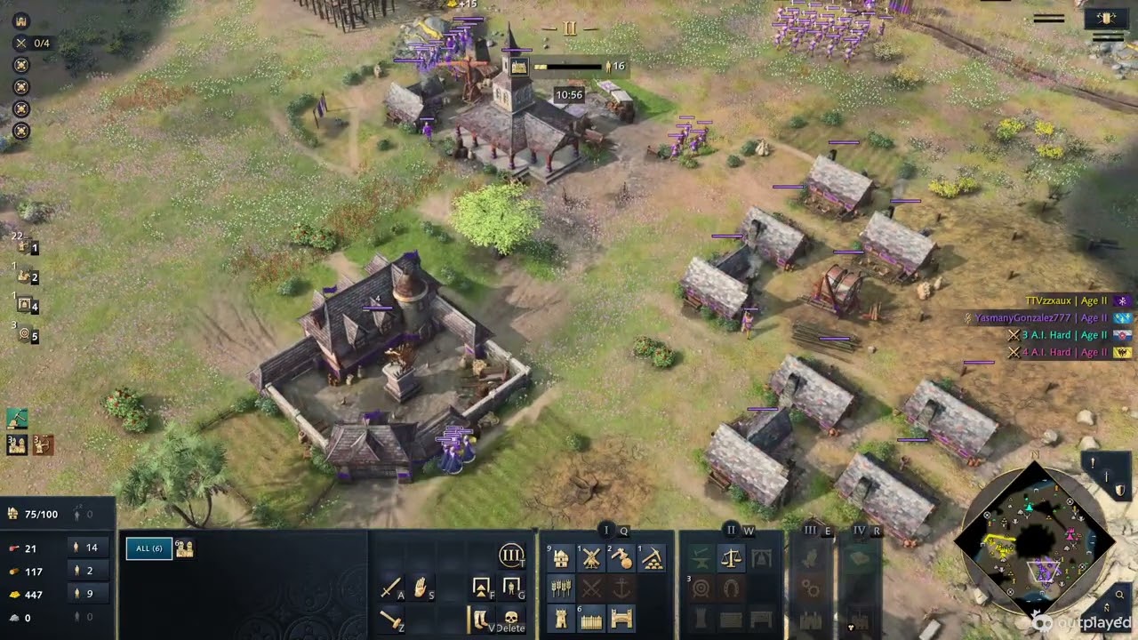 French and Mongols - From Archers to Cavalry --- Age of empires 4