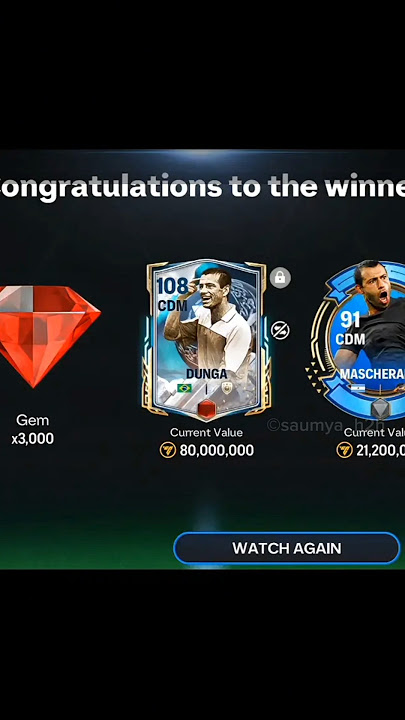 Dunga 🔥 #fcmobile #shorts #eafcmobile #fifamobile