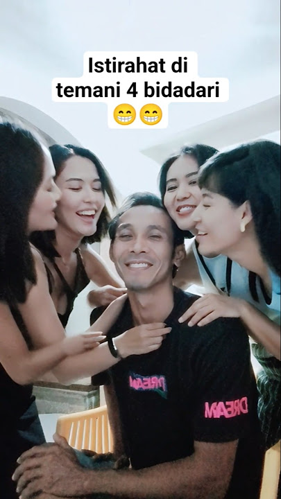 istirahat di temani 4 bidadari 😂 #shortvideo #funny #hiburan #viral #trending