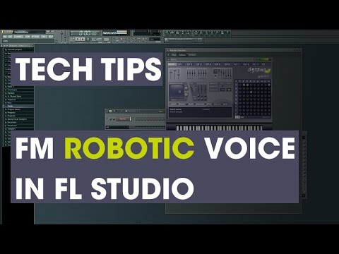 Creating an FM robotic voice in FL studio - SeamlessR - YouTube