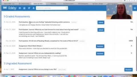 Edsby feedback and assignments access