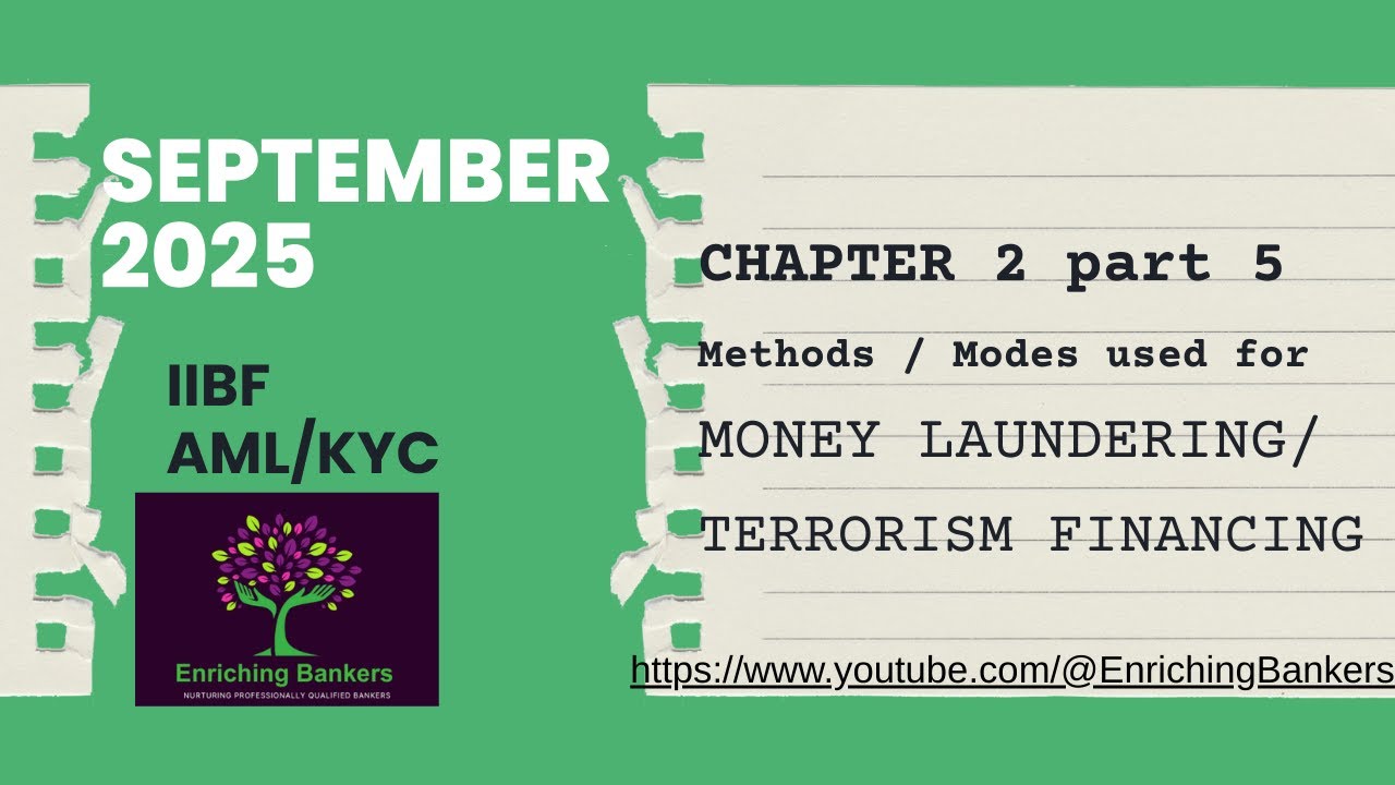 IIBF|AML/KYC|CHAPTER 2 PART 5 - YouTube