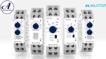 Rơ le thời gian on/off delay | Đôi | Thuận ngược | Sao tam giác | Multispan | Tự Động A