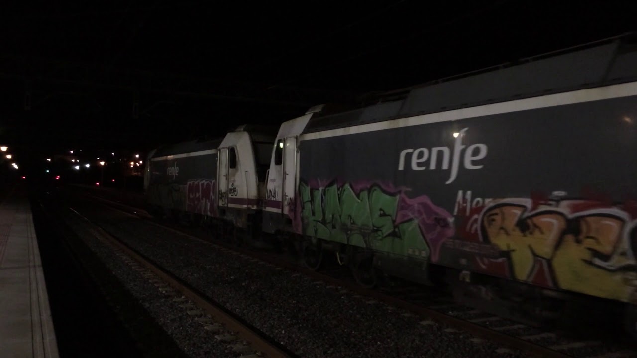 253 RENFE MERCANCIAS  con teco Valls