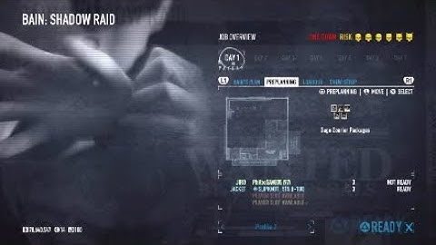 PAYDAY 2 Shadow Raid funny fail