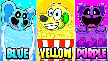 Only ONE COLOR in Smiling Critters Hide & Seek!