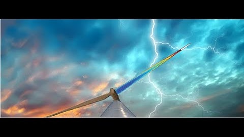 EMA Solves for Lightning Effects Damage to Wind Turbine Blades!