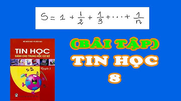 TÍNH TỔNG DÃY SỐ 1+1/2+1/3+...+1/N DÙNG FOR..TO..DO | LẬP TRÌNH PASCAL
