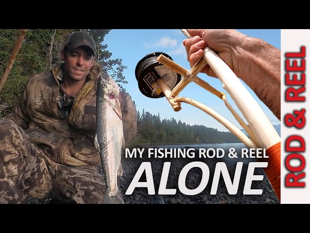 Bushcraft Fishing Rod and Reel - ALONE Season 8 