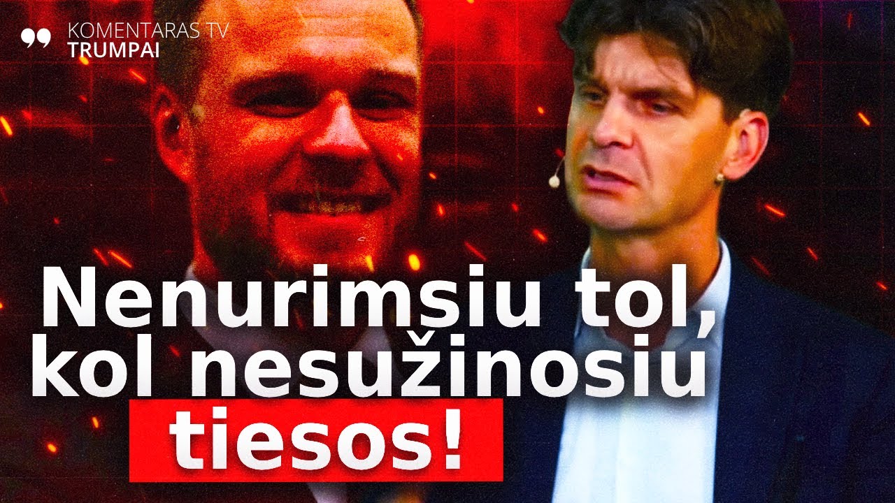 Ignas Vėgėlė detaliai išaiškina Lietuvos energetikos naikinimą | Vėgėlės dvikova su Landsbergiu