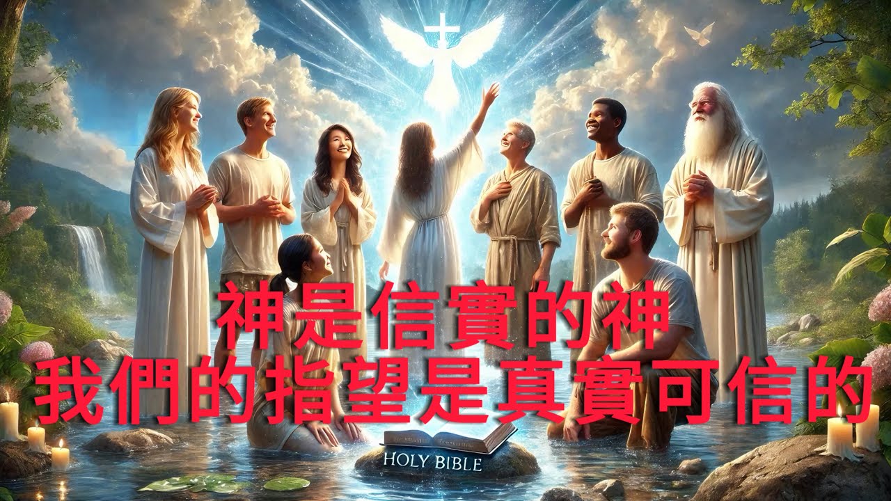 抓住神的應許 ; 受洗歸主 堅守盼望 信心不動搖 神是信實的神 我們的指望是真實可信的 - YouTube