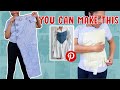 Easy Jeans Corset Top Thrift Flip! | DIY my dream Pinterest wardrobe
