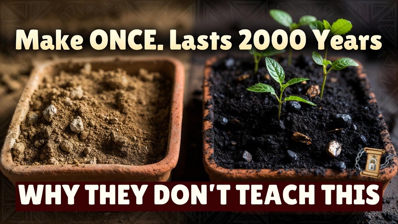 Древняя почва, которая превосходит современные удобрения (и остается плодородной спустя 2000 лет).