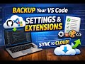 How to Backup VS Code Settings & Extensions Using Settings Sync (Easy Method)