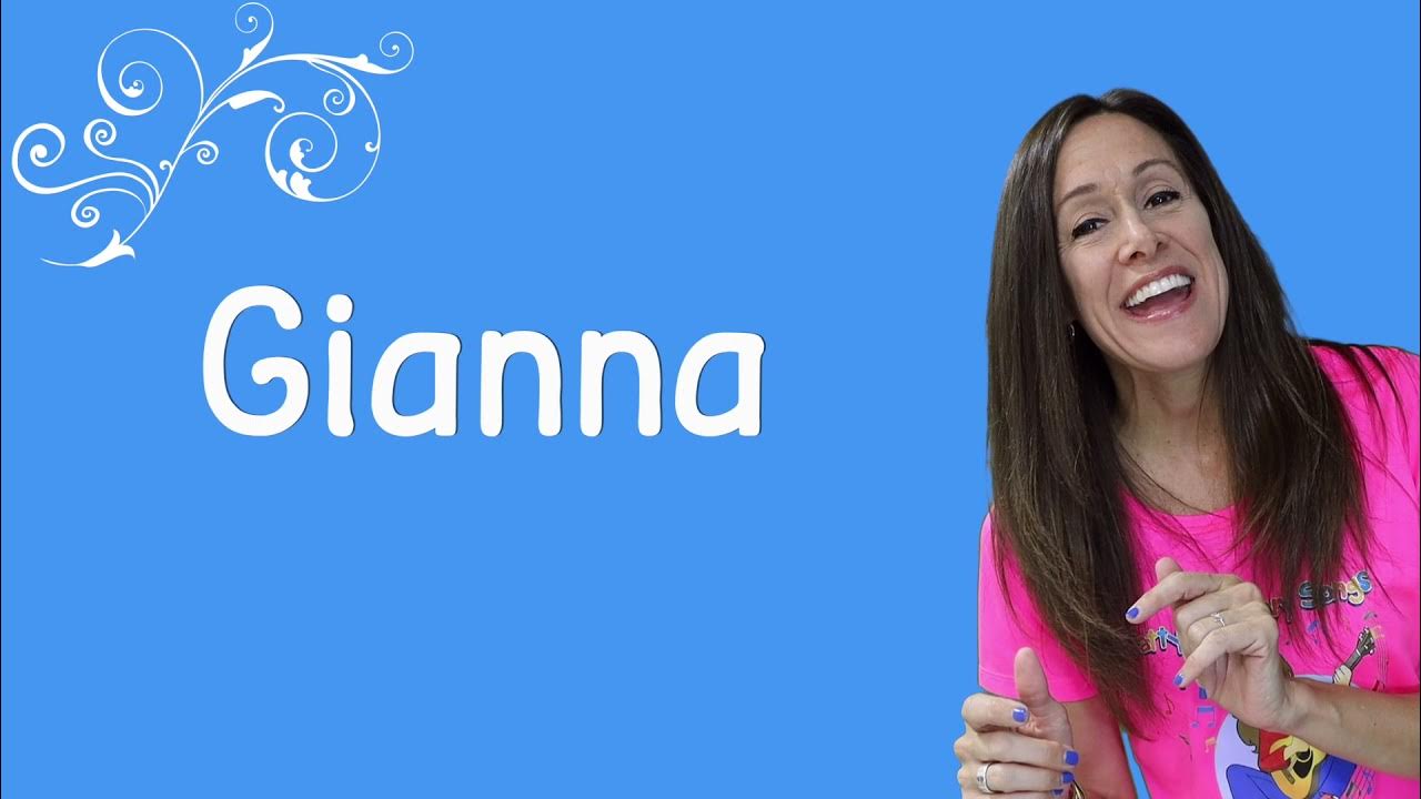 Learn to Spell Gianna Toddler Song | Learn to Talk with Patty Shukla Learn to Spell Gianna Toddler Song | Learn to Talk with Patty Shukla