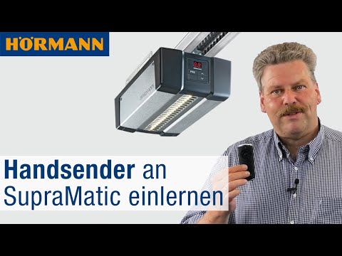 Handsender einlernen - 