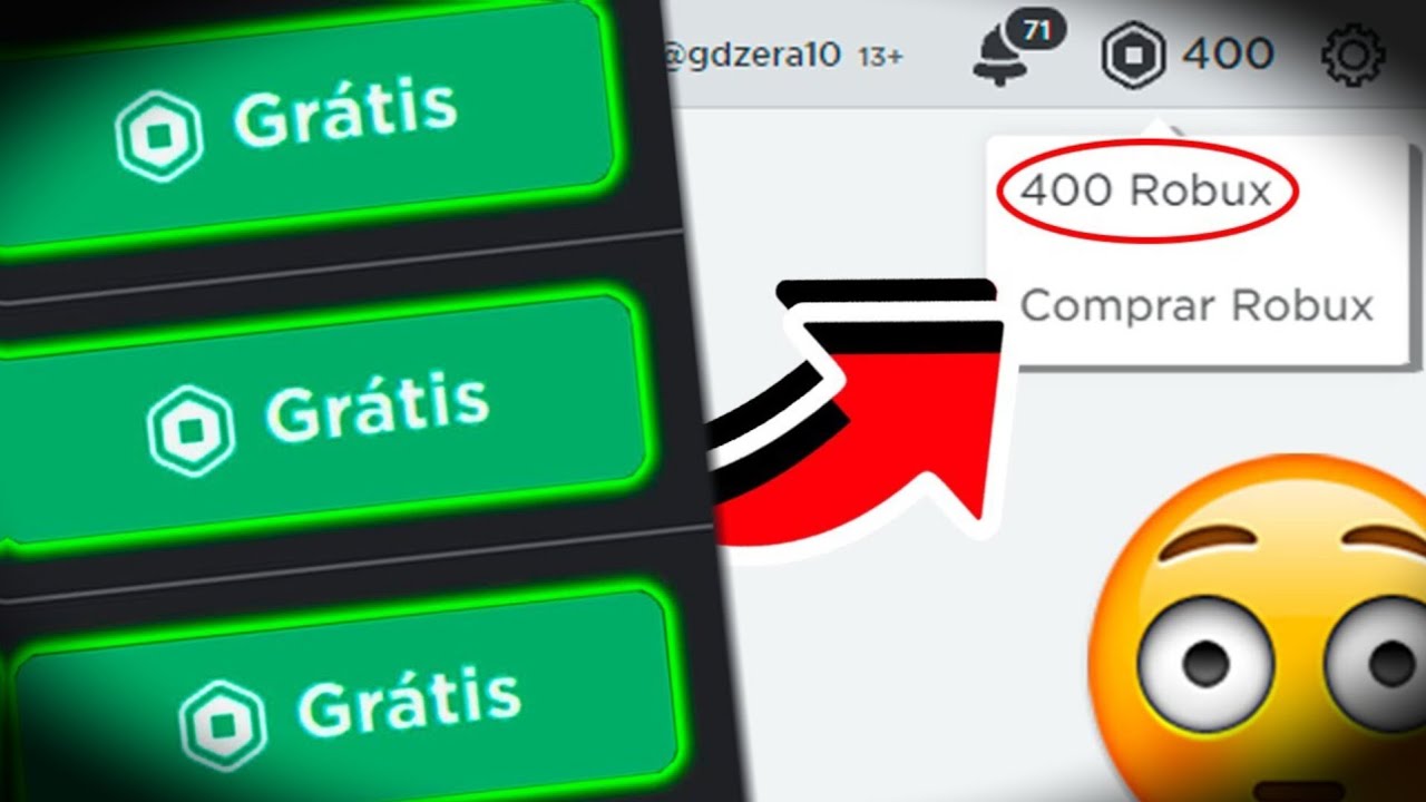 GERADOR DE ROBUX GRÁTIS 500 ROBUX POR DIA *FUNCIONA - YouTube
