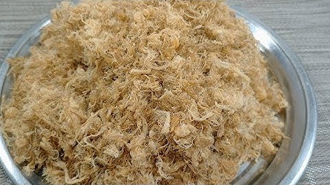 ​របៀបធ្វើសាច់ជ្រូកផាត់,How to make pork floss, Channoeun Khat