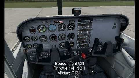 FSX - Cessna 172 Startup Tutorial